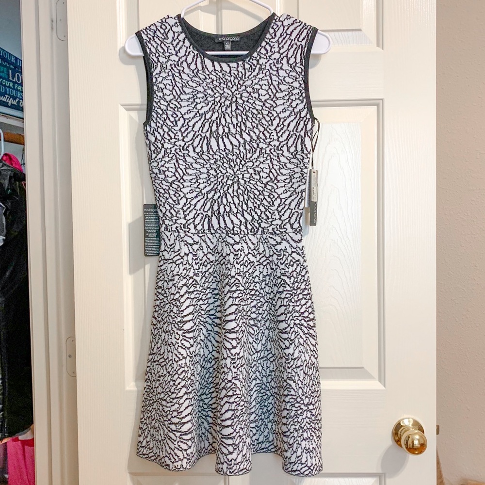 Eva Longoria Power Knit Sleeveless Sweater Dress